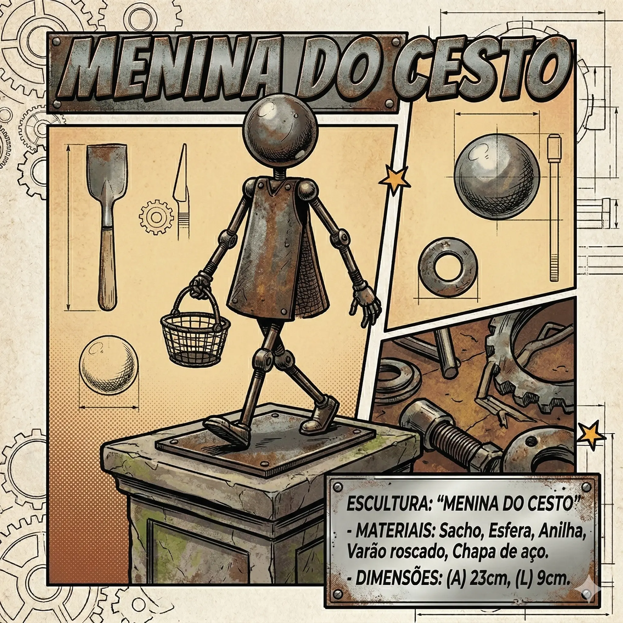 Menina do cesto